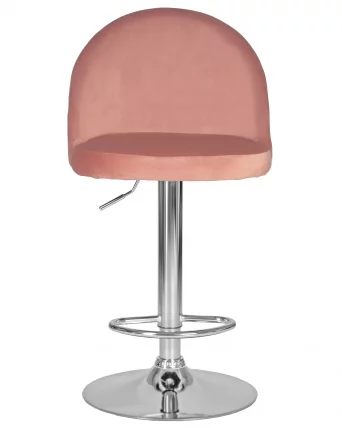 Стул барный ДОБРИН МИЛАНА Пудрово-розовый велюр МДЖ9-32 / DOBRIN MILANA MJ9-32_5