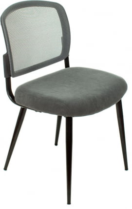 Стул для кухни Бюрократ КФ-8В блаcк Серый / KF-8W black_0