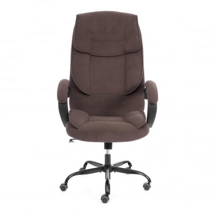 Кресло руководителя ОРЕОН металБЛ велюр, коричневый, 6 / OREON metalBL_4