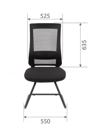 Офисное кресло CХАИРМАН 500 В (В) ткань Черный / CHAIRMAN (V)_13