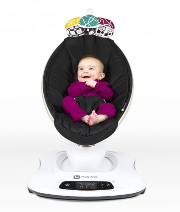 Электронное кресло-качалка 4Момс Мамароо 4.0 Серебро / 4Moms Mamaroo_3