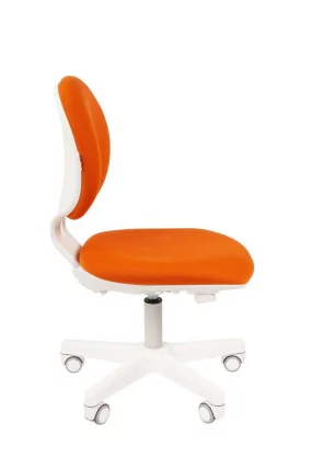 Детское кресло CХАИРМАН ТИН (Кидс) 108 белый пластик Оранжевый / CHAIRMAN (Kids)_2