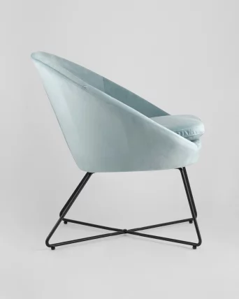 Кресло Колумбия Пыльно-голубое_4