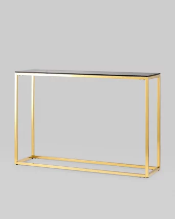 Консоль ТАУН 115кс30 Золото (стекло смоке) / 115x30 smoke)_1