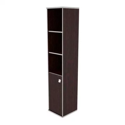 Шкаф высокий узкий левый СТЙЛЕ Л.СУ-1.1 Л Венге Цаво / STYLE_0