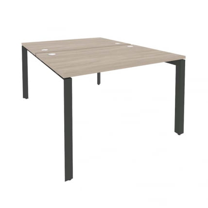 Рабочая станция на П-образном м/к ОНИКС О.МП-Д.РС-2.2.8 Дуб Аттик/Антрацит / ONIX O.MP-D.RS-2.2.8_0