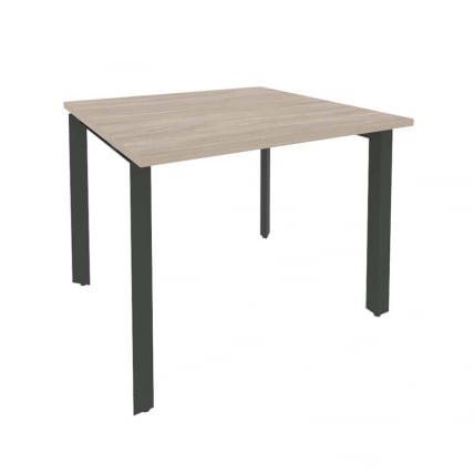 Стол переговорный (1 столешница) ОНИКС О.МП-ПРГ-1.1 Дуб Аттик/Антрацит / ONIX O.MP-PRG-1.1_0