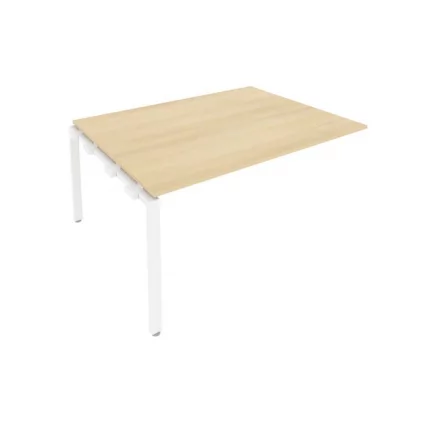 Проходной наборный элемент переговорного стола Метал Сйстем Б.ППРГ-4 Акация/Белый / Metal System_0