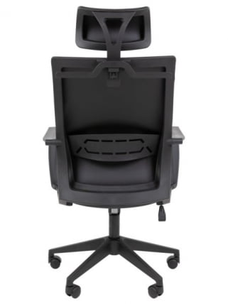 Кресло руководителя Чаирман 545 экокожа Черный / Chairman_12