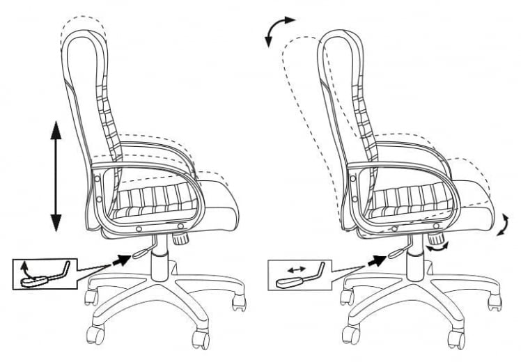 Кресло руководителя Бюрократ КБ-10ЛИТЕ/БЛАCК / KB-10LITE/BLACK_4