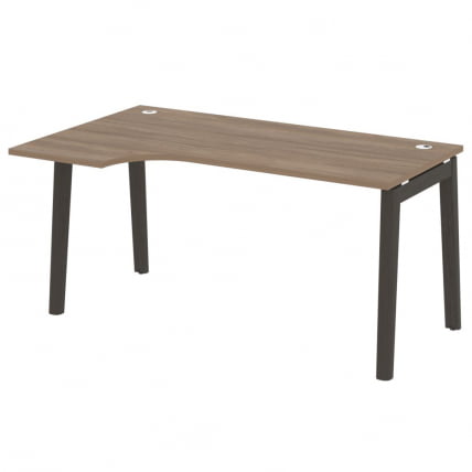 Стол эргономичный левый ОНИКС ВООД ОВ.СА-1(Л) Дуб Аризона/Темный / ONIX WOOD OW.SA-1(L)_0