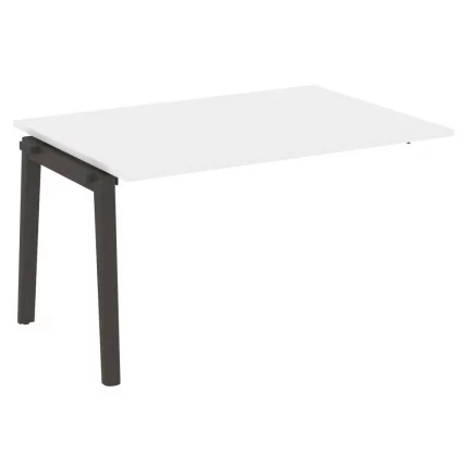 Проходной наборный элемент переговорного стола ОНИКС ВООД ОВ.НПРГ-3 Белый Бриллиант/Темный / ONIX WOOD OW.NPRG-3_0
