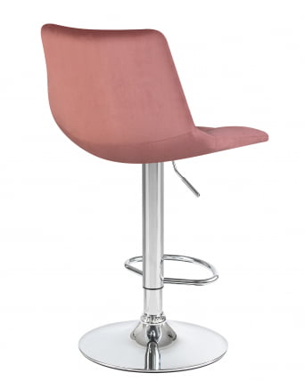 Стул барный ДОБРИН ТАИЛОР Пудрово-розовый велюр МДЖ9-32 / DOBRIN TAILOR MJ9-32_3