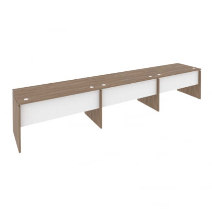 Рабочая станция ОНИКС О.РС-3.3.7 Дуб Аризона/Белый / ONIX O.RS-3.3.7_0