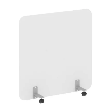 Перегородка на металлических опорах, на роликах Р-лине ДП.Р-120-120 Белый / R-line DP.R-120-120_0