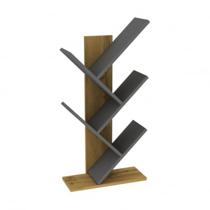 Стеллаж (С2)900х447х191(ДВ-Графит) / (S2)900х447х191(ДВ-Графит)_0