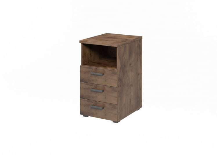 Тумба приставная ЛЕМО Л-231 Таксония шоколадная / LEMO L-231_0