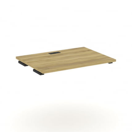 Стол-приставка к двум опорным тумбам/шкафам CОНCЕПТ CН.ОСПР-005 Дуб Винченцо Черный / CONCEPT CN.OSPR-005_0