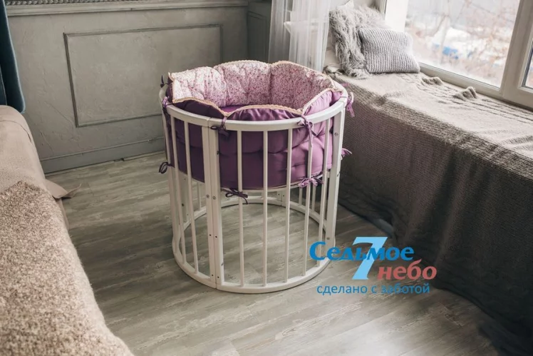 Кровать-трансформер 6-в-1 Меррй Хаппй 01 Белая / Merry Happy_17