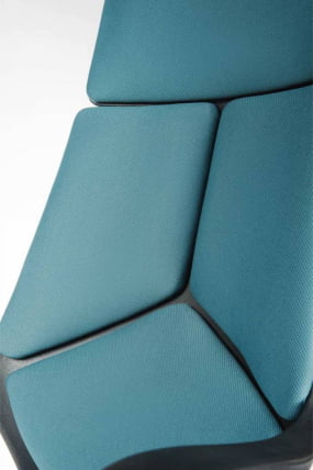 Кресло офисное ИК CКС0898Х Блаcк блуе / IQ CX0898H Black blue_7