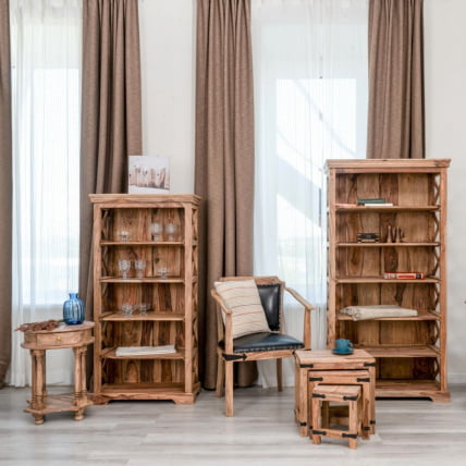 Кофейный стол Бомбей - 1149 палисандр, 45*45*60 см, Натурал тинтед (натуральный тонированный) / Natural tinted_15