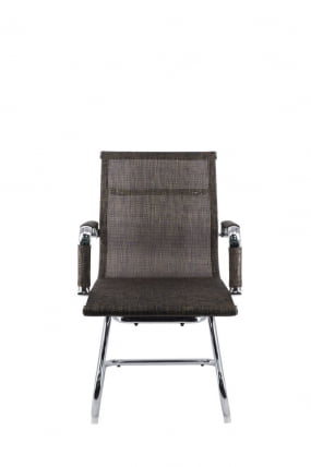 Кресло для посетителей Опера CФ сетка Коричневый / Opera CF_2