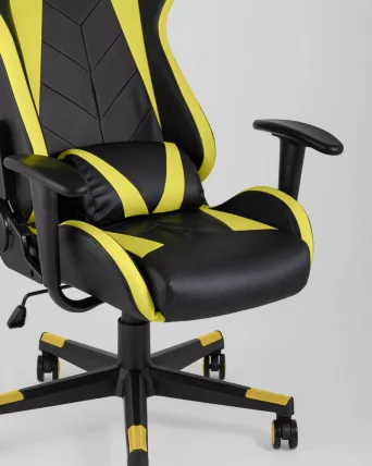 Геймерское кресло ТопЧаирс Галлардо Желтый / TopChairs Gallardo_7
