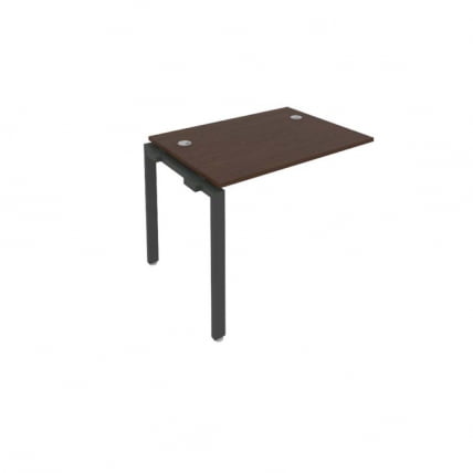 Проходной наборный элемент рабочей станции Метал Сйстем Б.ПРС-СП-1.1 Венге/Антрацит / Metal System_0