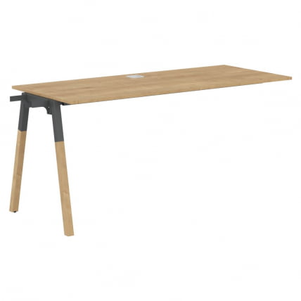 Рабочая станция Форта ФИСТ 1567 Дуб Гамильтон Черный графит / Forta FIST_0