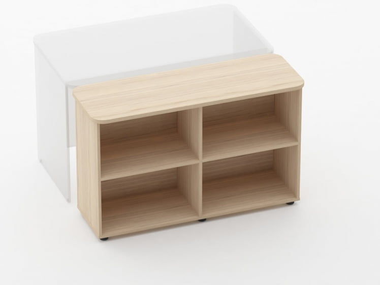 Тумба приставная к столу Глассй 3.18.102 Туя / Glassy_1