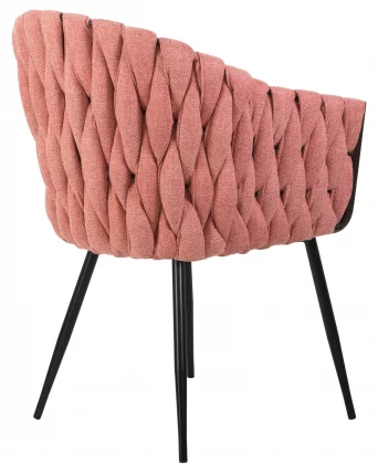 Стул обеденный ДОБРИН МАТИЛДЭ Розовая ткань ЛАР 275-10 / DOBRIN MATILDA LAR_3
