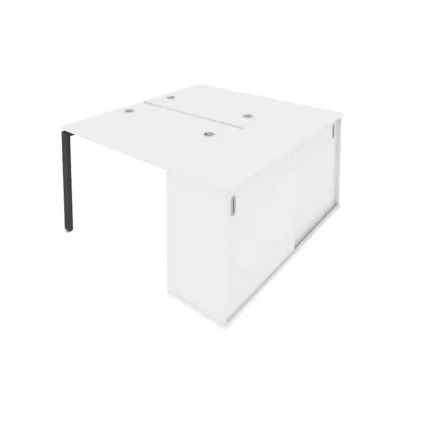 Рабочая станция с опорным шкафом-купе Метал СйстемБ.Б.РС-СШК-1.1 Белый/Антрацит / Metal SystemБ.Б.РС-СШК-1.1_0