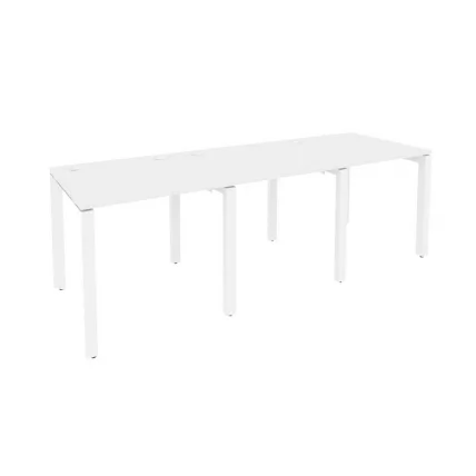 Рабочая станция на П-образном м/к ОНИКС О.МП-РС-3.0.8 Белый Бриллиант / ONIX O.MP-RS-3.0.8_0