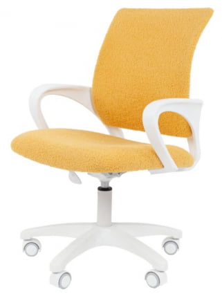 Детское кресло CХАИРМАН ТИН (КИДС) 103 белый пластик БАРНИ (БАРНИ) Лимон / CHAIRMAN (KIDS) (BARNI)_12