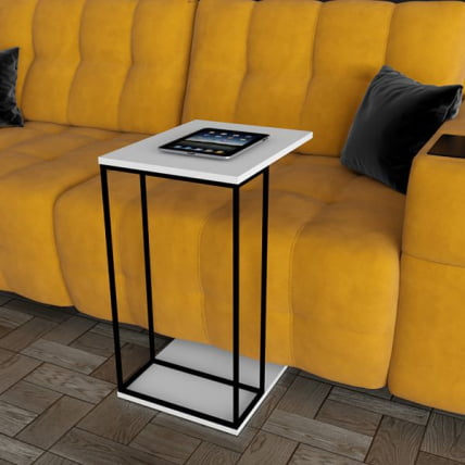 Стол приставной Ситй Лите белый / City Lite_2