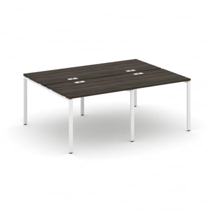 Рабочая станция двухсторонняя на 4 места CОНCЕПТ CН.ДРС-005 Дуб Мали Белый / CONCEPT CN.DRS-005_0