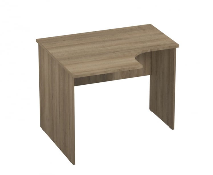 Стол компьютерный угловой Р.РС-12 (левый) Ясень светлый_0