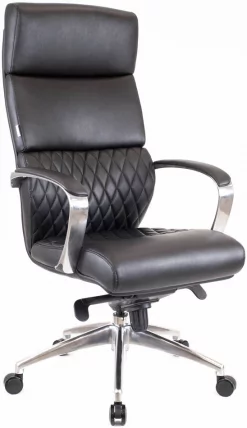 Кресло для руководителя Еверпроф Пресидент Кожа Черный / Everprof President_0