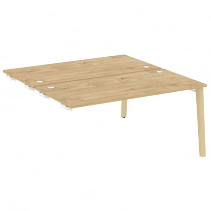 Стол-приставка двойной к опорным элементам ОНИКС ВООД ОВ.Д.СПР-4.8 Тиквуд Светлый/Светлый / ONIX WOOD OW.D.SPR-4.8_0