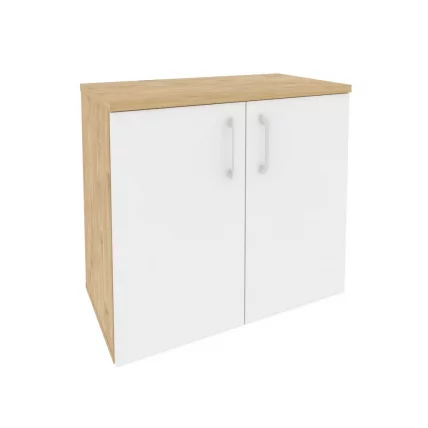 Шкаф приставной / опорный ОНИКС О.СХПО-8 Тиквуд Светлый/Белый / ONIX O.SHPO-8_0