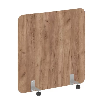 Перегородка на металлических опорах, на роликах Р-лине ДП.Р-120-120 Дуб Табак / R-line DP.R-120-120_0