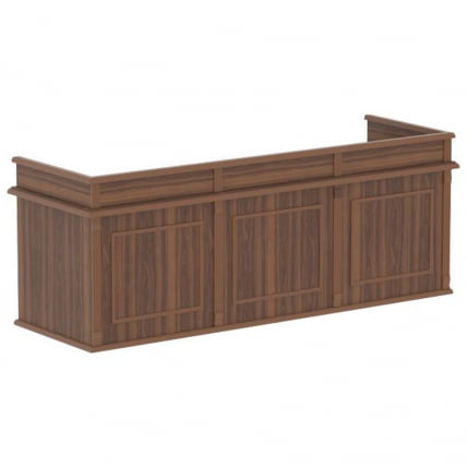 Стол для судьи РАТУМ РДЖСТ 2480 Орех Даллас / RATUM RJST_0