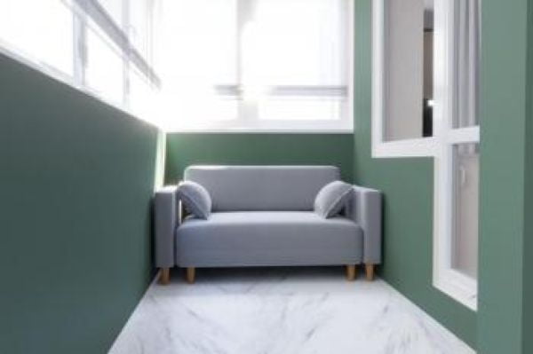 Диван прямой Урвик (Берхоусе) Цвет фасада: Грей рогожка; Тип: Прямой; Материал фасада: Микророгожка / (Berhouse)_3