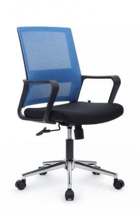 Кресло Минт РCХ М1029МБЕ Синий/Черный / Mint RCH M1029MBE_0