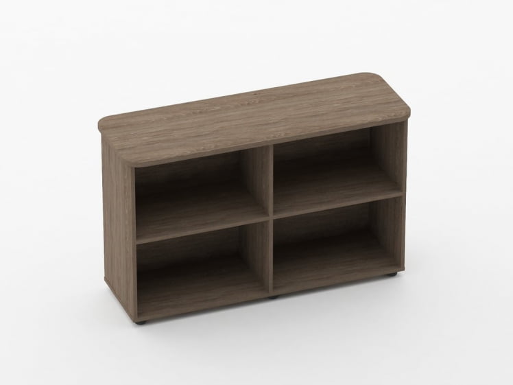 Тумба приставная к столу Глассй 3.18.102 Дуб Верцаска / Glassy_1