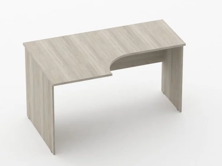 Стол угловой Твин 12.14.14Л Дуб Сантана светлый / Twin_0