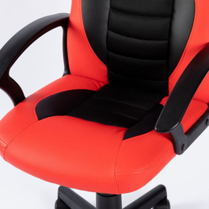 Детское кресло CХАИРМАН КИДС 111 Черный-красный / CHAIRMAN KIDS_5