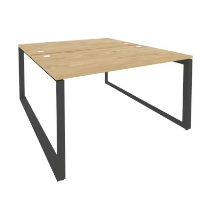 Рабочая станция на О-образном м/к ОНИКС О.МО-Д.РС-2.3.8 Тиквуд Светлый/Антрацит / ONIX O.MO-D.RS-2.3.8_0