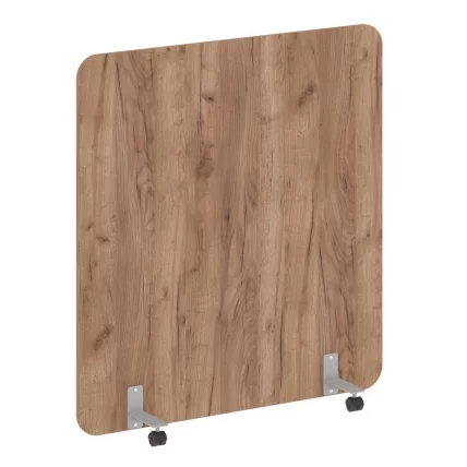 Перегородка на металлических опорах, на роликах Р-лине ДП.Р-140-150 Дуб Табак / R-line DP.R-140-150_0