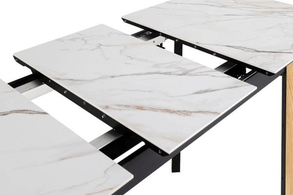 Стол раздвижной Комби Серамиc 120-150 Аутоматиc Натур//Лигхт марбле / Combi Ceramic Automatic Natur//Light marble_11
